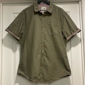 Alexander Julian Green Casual Button Down Shirt